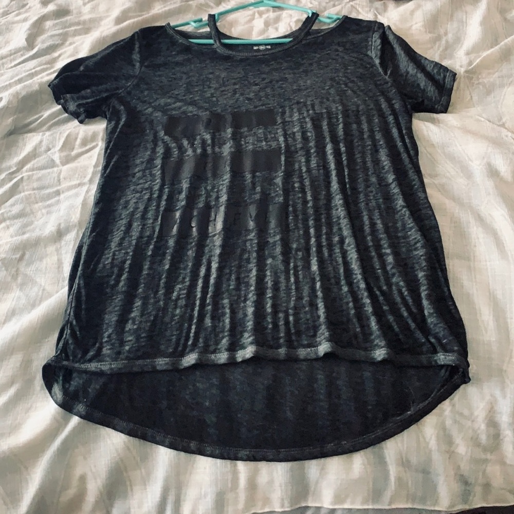 SO perfect tee. Dark Gray. Large women’s Tee shirt